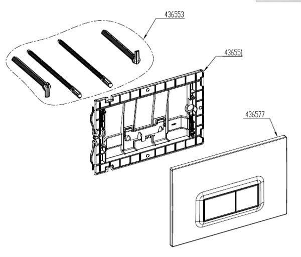 VİtrA Loop R kumanda paneli