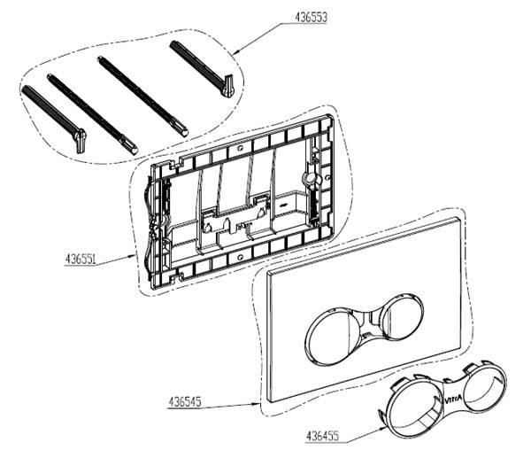 VİtrA Sirius kumanda paneli