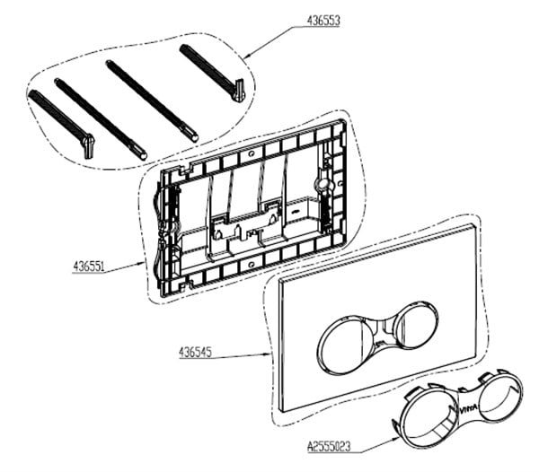VİtrA Sirius kumanda paneli