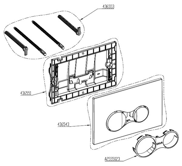 VİtrA Sirius kumanda paneli