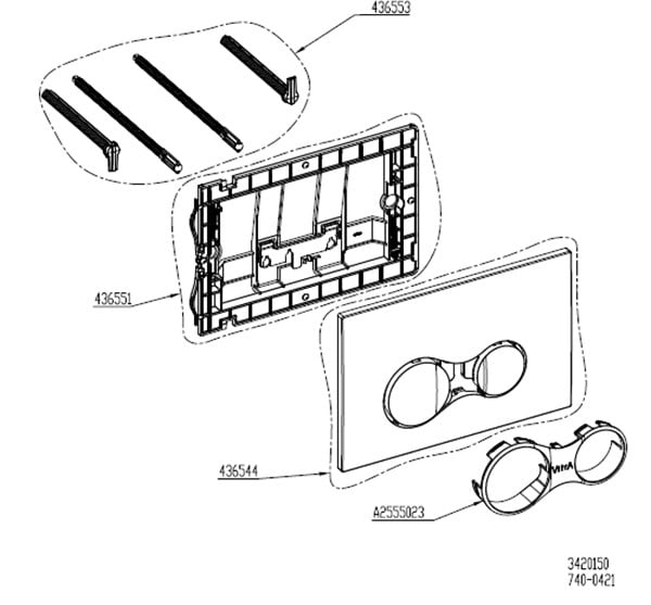 VİtrA Sirius kumanda paneli