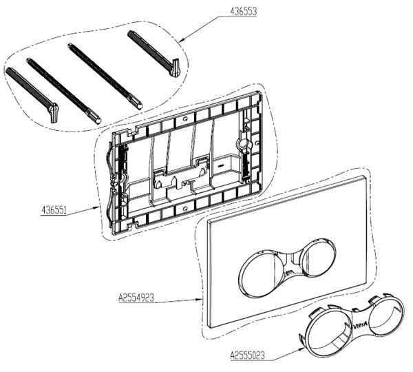 VİtrA Sirius kumanda paneli