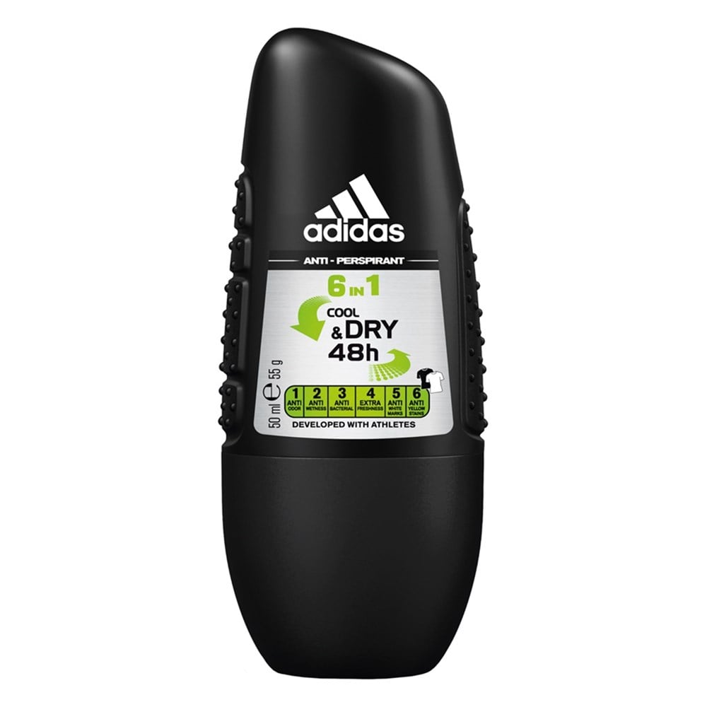Adidas Cool Dry Erkek Roll On 6 İn 1 50 Ml