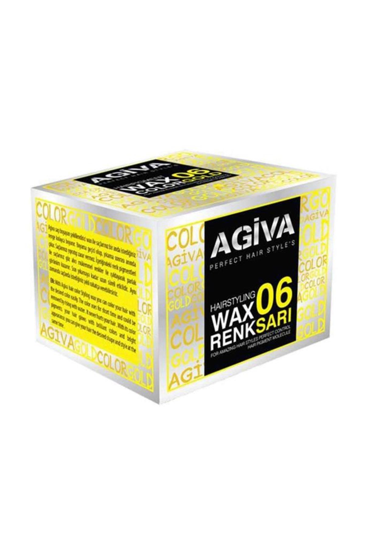 Agiva Hairstyling Wax 06 Sarı 120 Gr