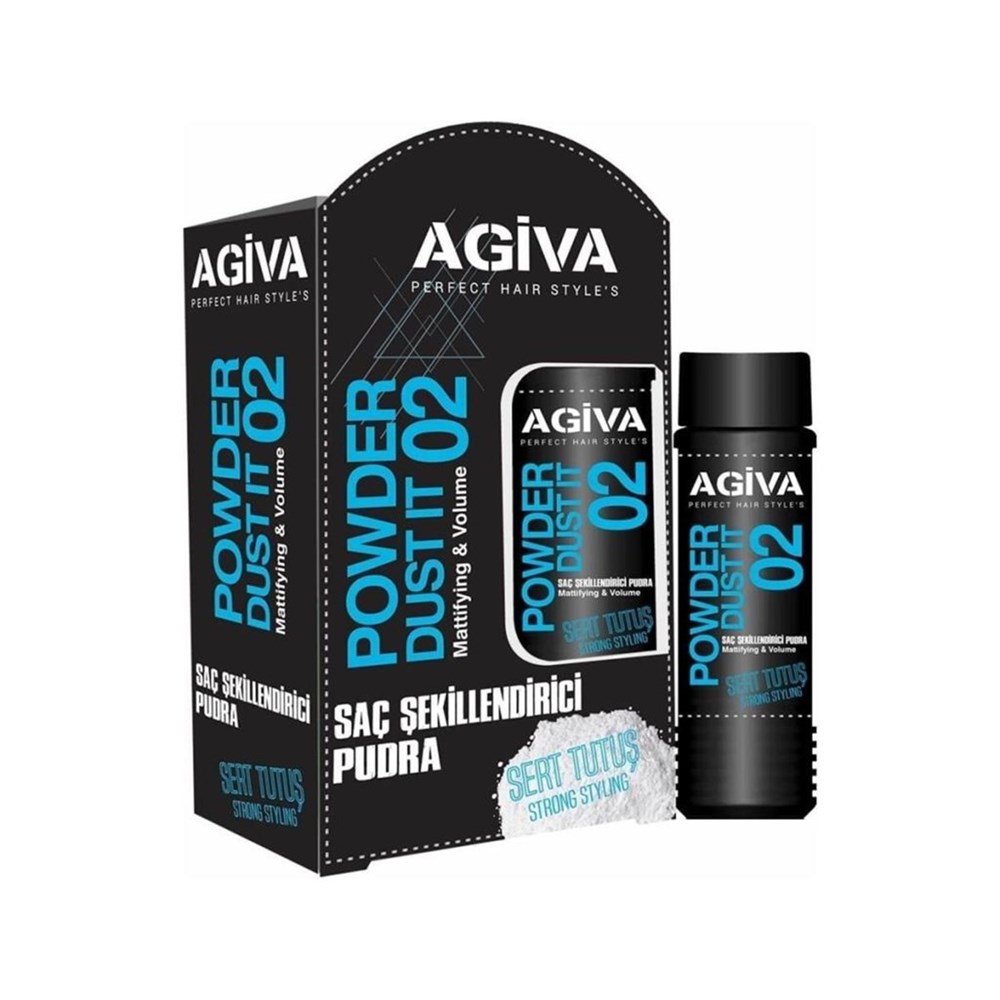 Agiva Saç Şekillendirici Pudra - 02 Sert Tutuş