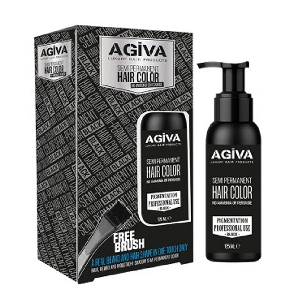 Agiva Sakal Boyası 125 Ml Siyah