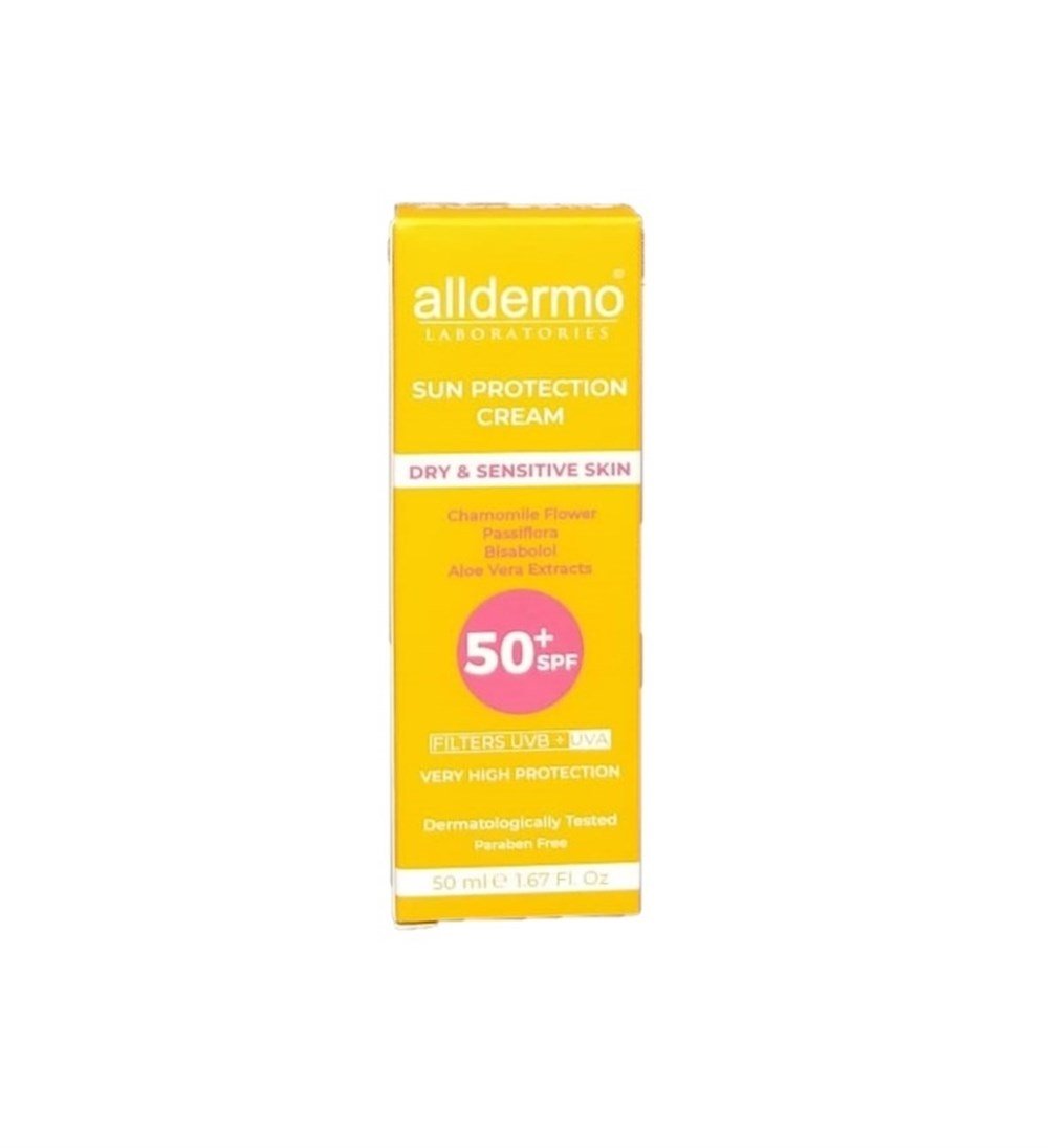 Alldermo Lazer Sonrası Cilt Güneş Kremi 50 Spf 50 Ml