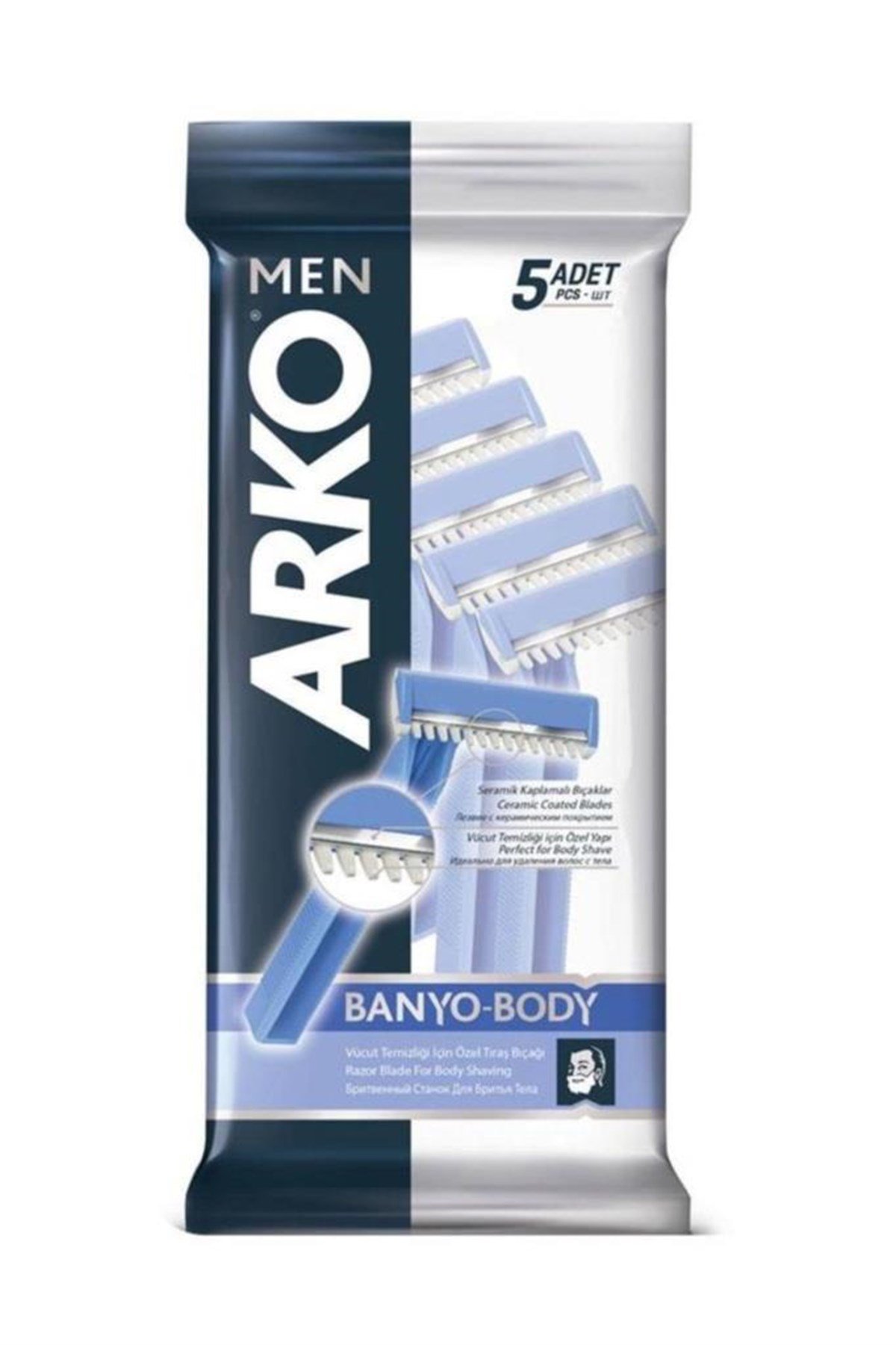 Arko Banyo Tıraş Bıçağı 5 Li