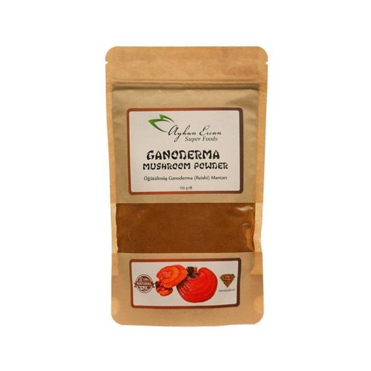 Ayhan Ercan Öğütülmüş Ganoderma Mantarı 100 Gr