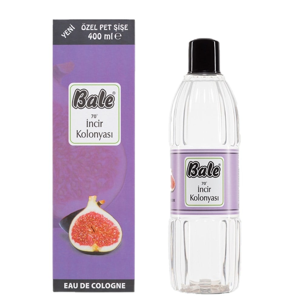 Bale İncir Kolonyası 400 Ml Kutulu Pet Şişe 