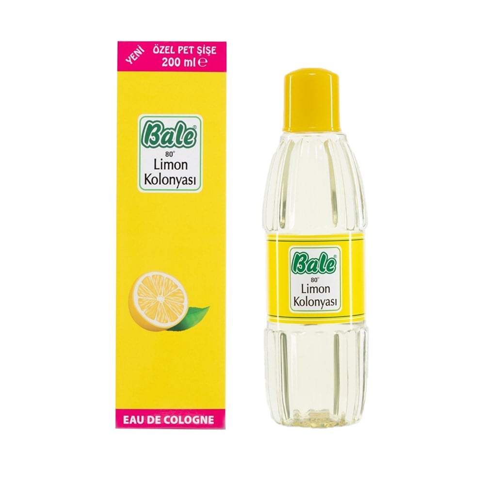 Bale Limon Kolonyası 200 Ml Kutulu Pet Şişe