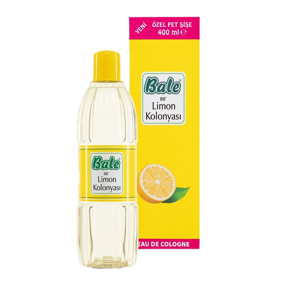 Bale Limon Kolonyası 400 Ml Kutulu Pet Şişe 