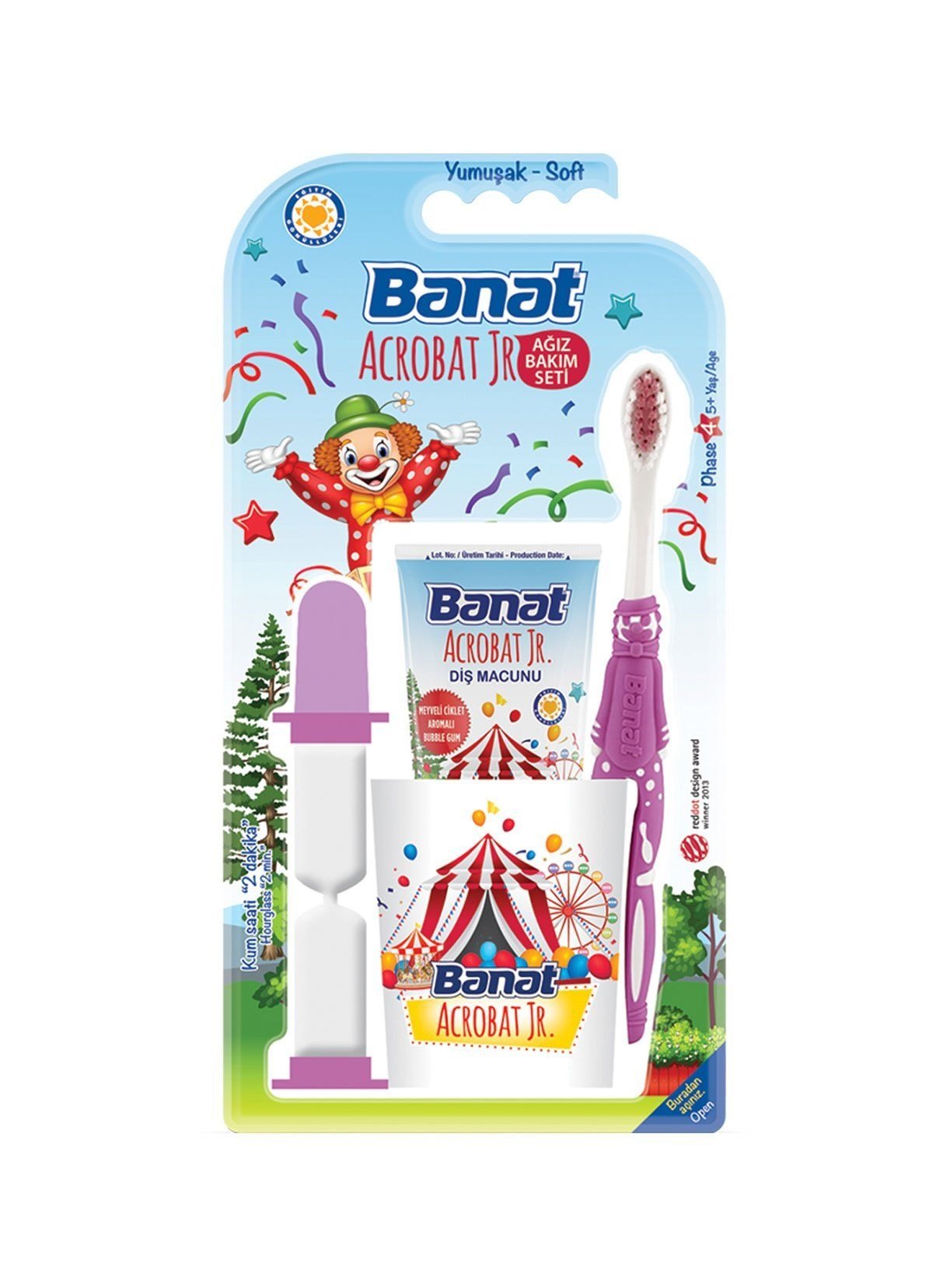 Banat Acrobat Junior Diş Fırça Seti