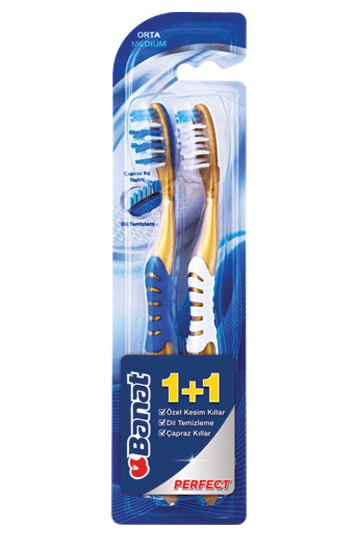 Banat Perfect 1+1 Diş Fırçası