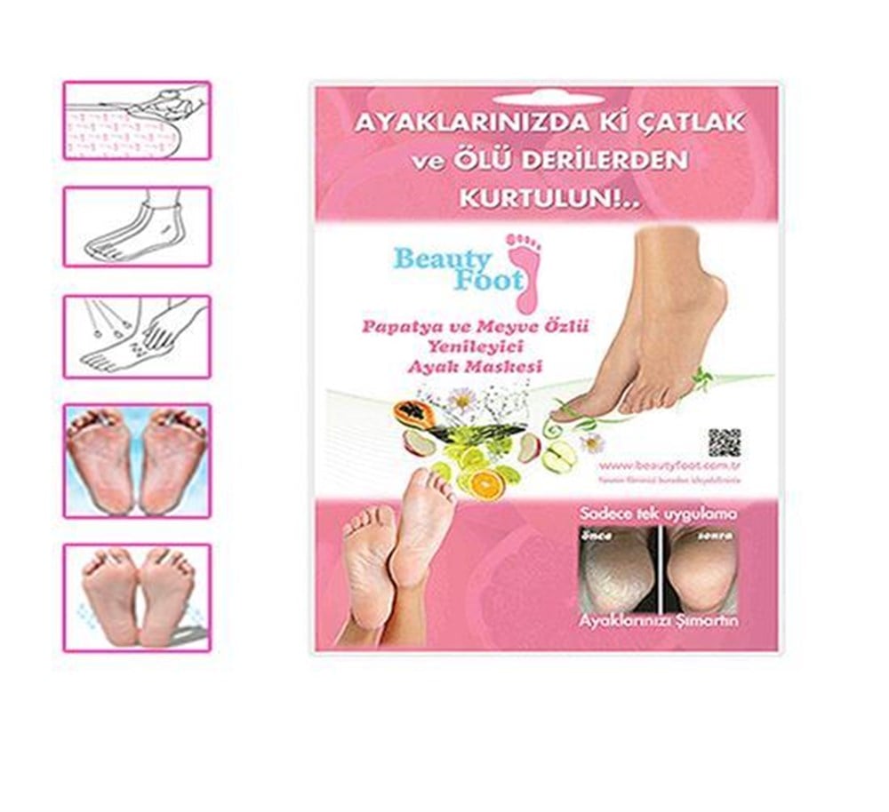 Beauty Foot Ayak Maskesi Papatya & Meyve Özlü