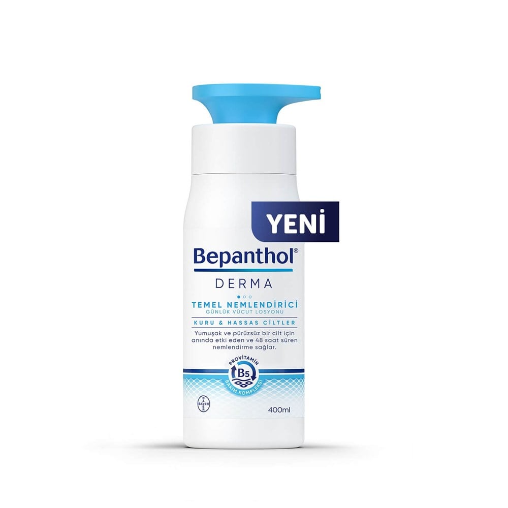 Bepanthol 400 Ml Temel Nemlendirici Günlük Vücut Losyonu