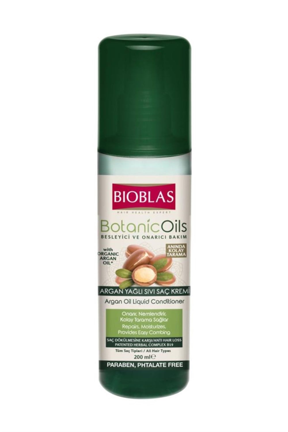 Bioblas Botanic Oils Argan Yağlı Sıvı Saç Kremi 200 ml