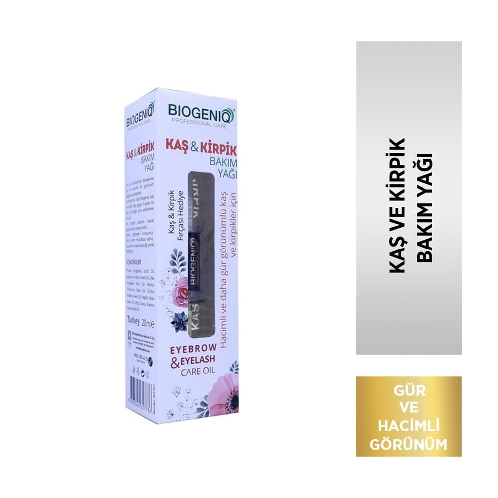 Biogeniq Kas & Kırpık Bakım Yagı 20Ml