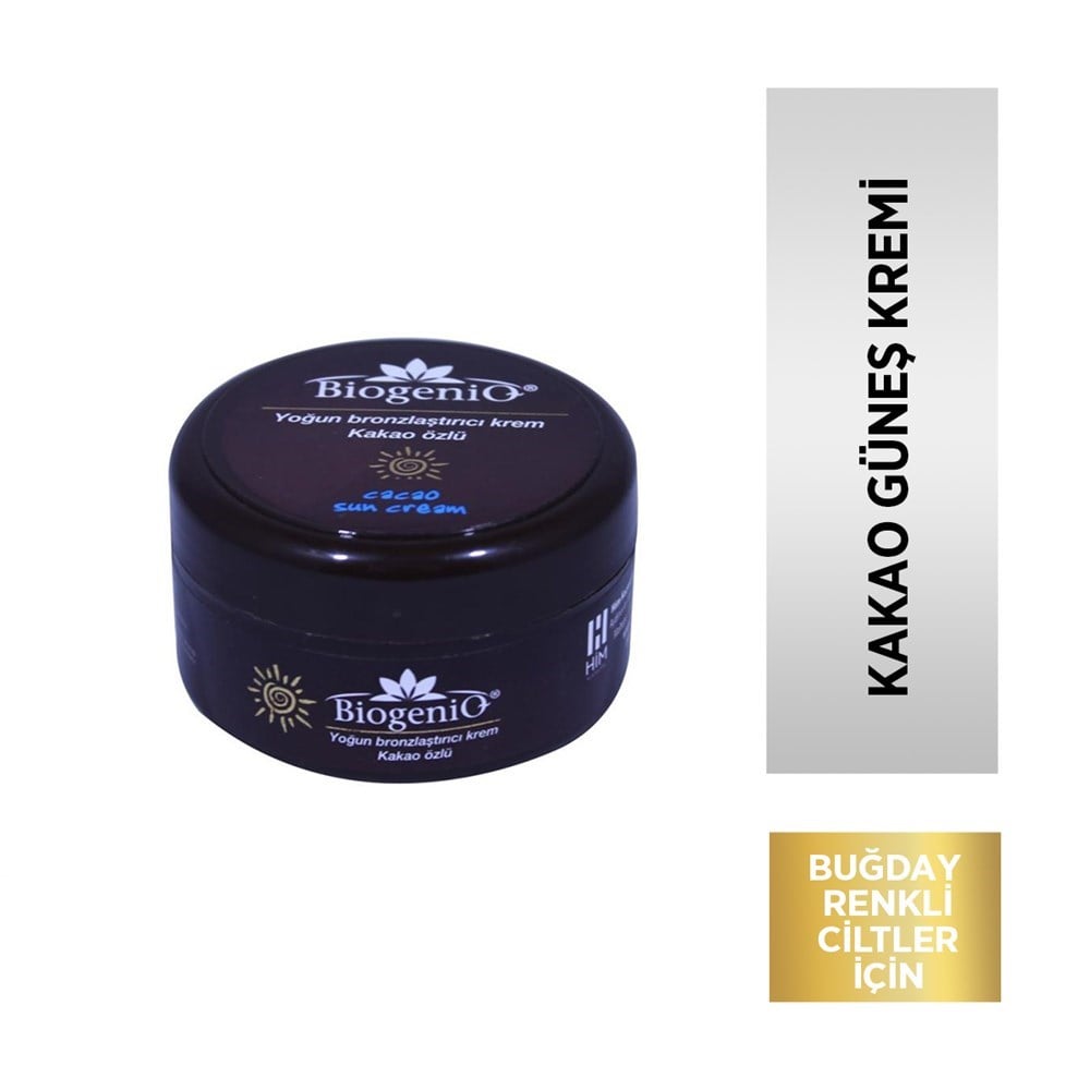 Biogeniq Sun 100Ml Cacao Cream Kavanoz