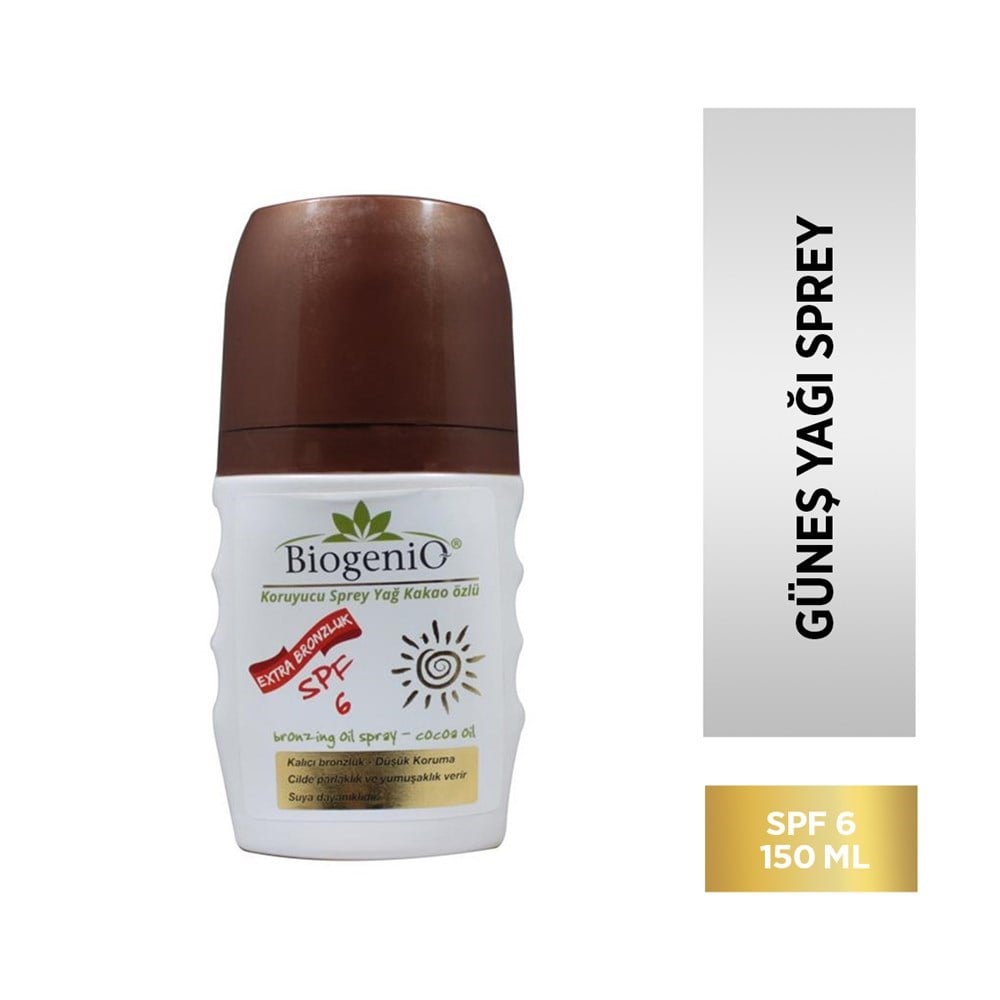 Biogeniq Sun 200Ml Oıl Sprey Spf6