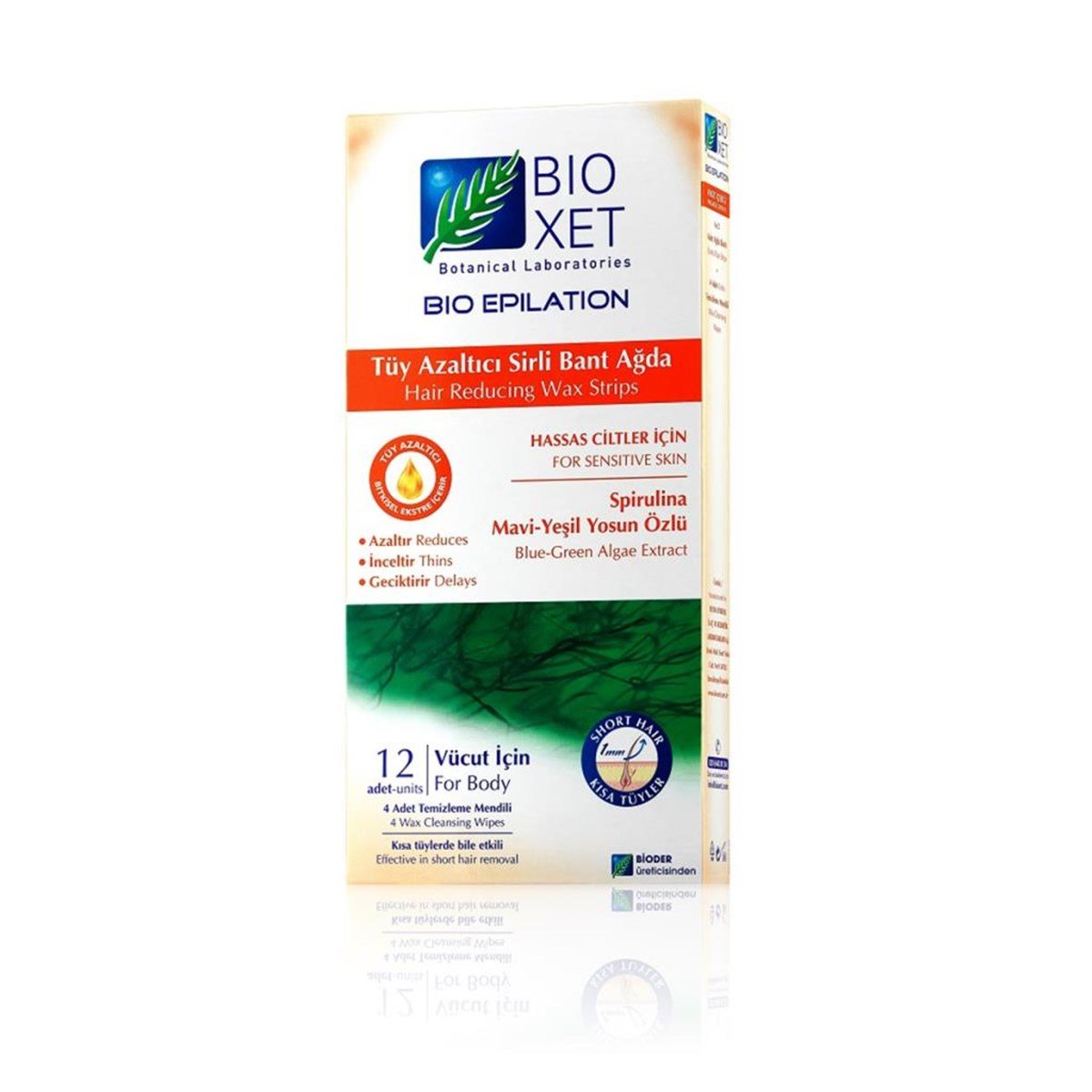 Bioxet Tüy Azaltıcı Bant Ağda Hasas Ciltler İçin 100 Ml