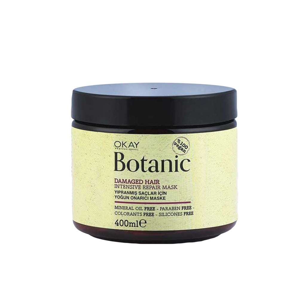 Botanic Yıpranmış Saçlar için Yoğun Onarıcı Maske 400 Ml