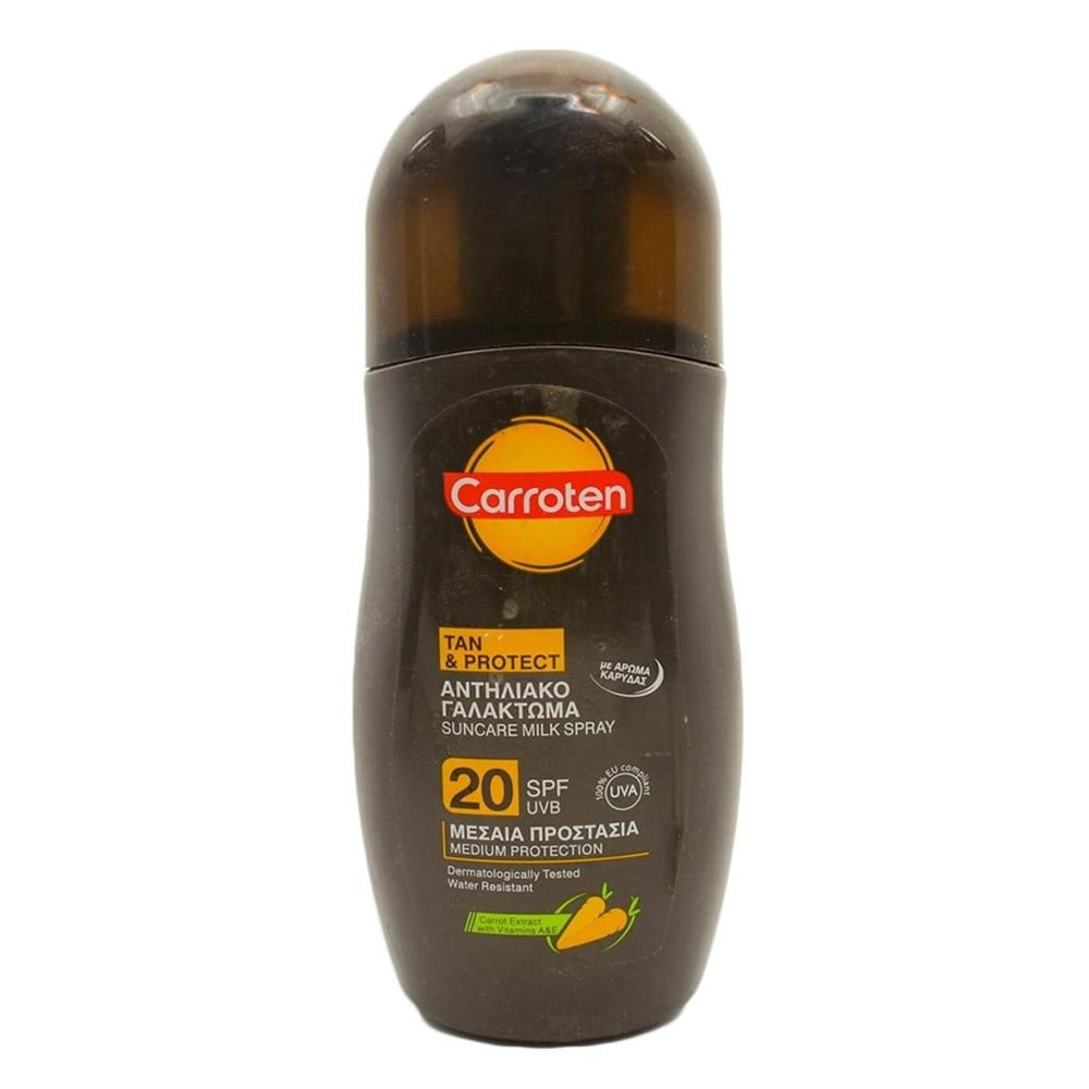 Carroten  Bronzlaştırıcı Sprey Süt Spf 20 200 Ml
