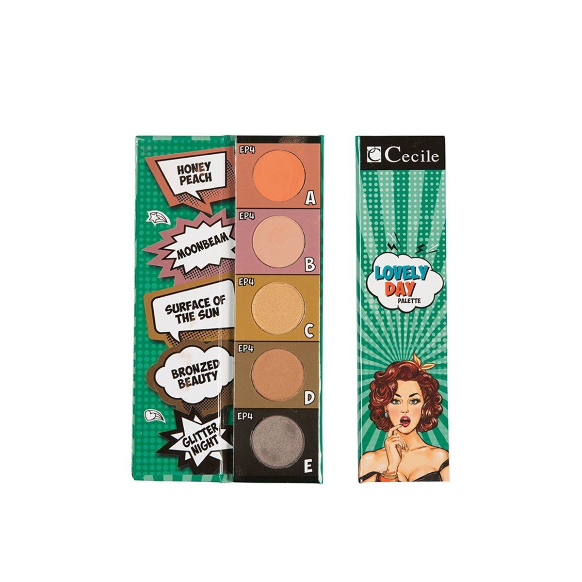 Cecile Eyeshadow Palette Far Paleti 04 Lovely Day