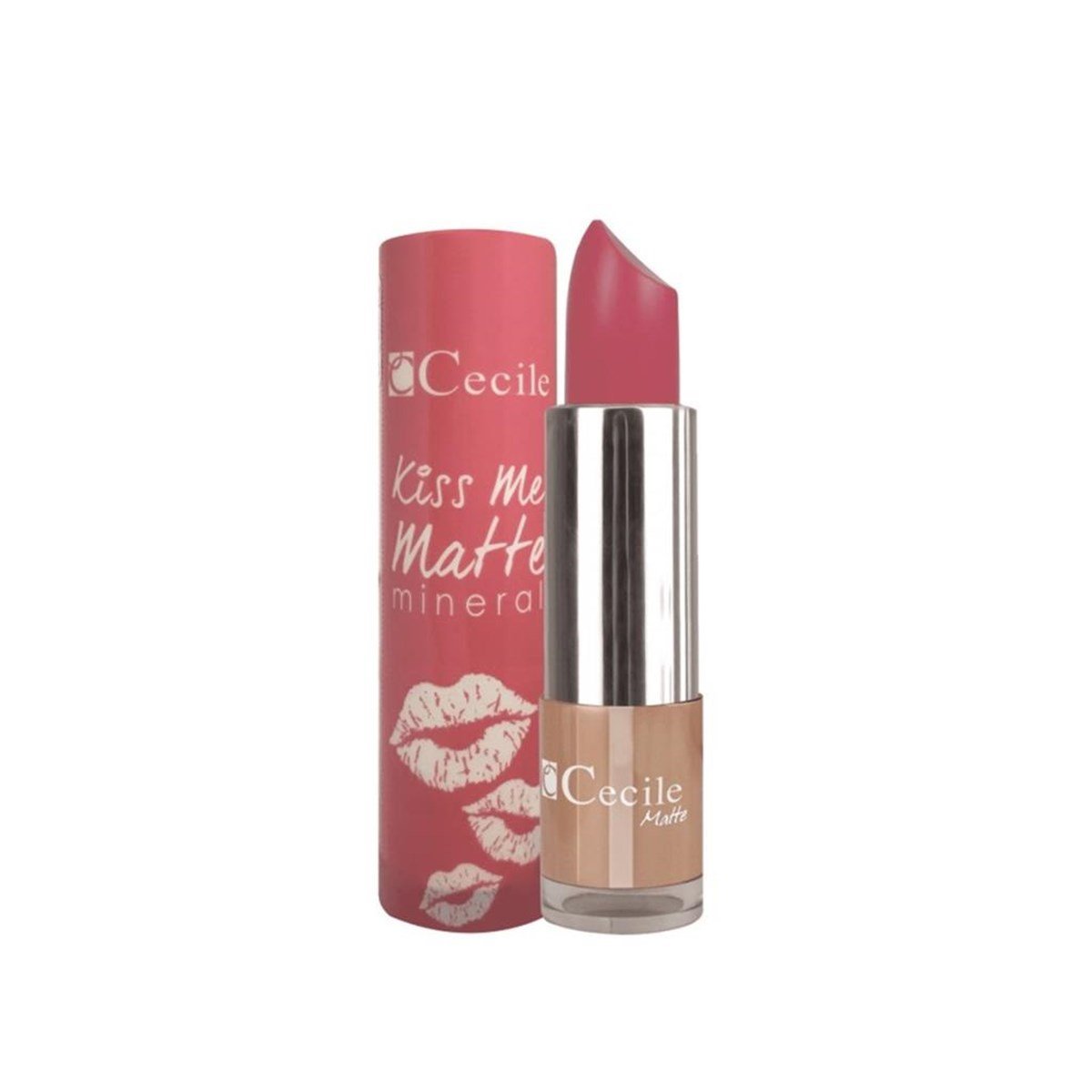 Cecile Kiss Me Matte Mineral Mat Ruj 302