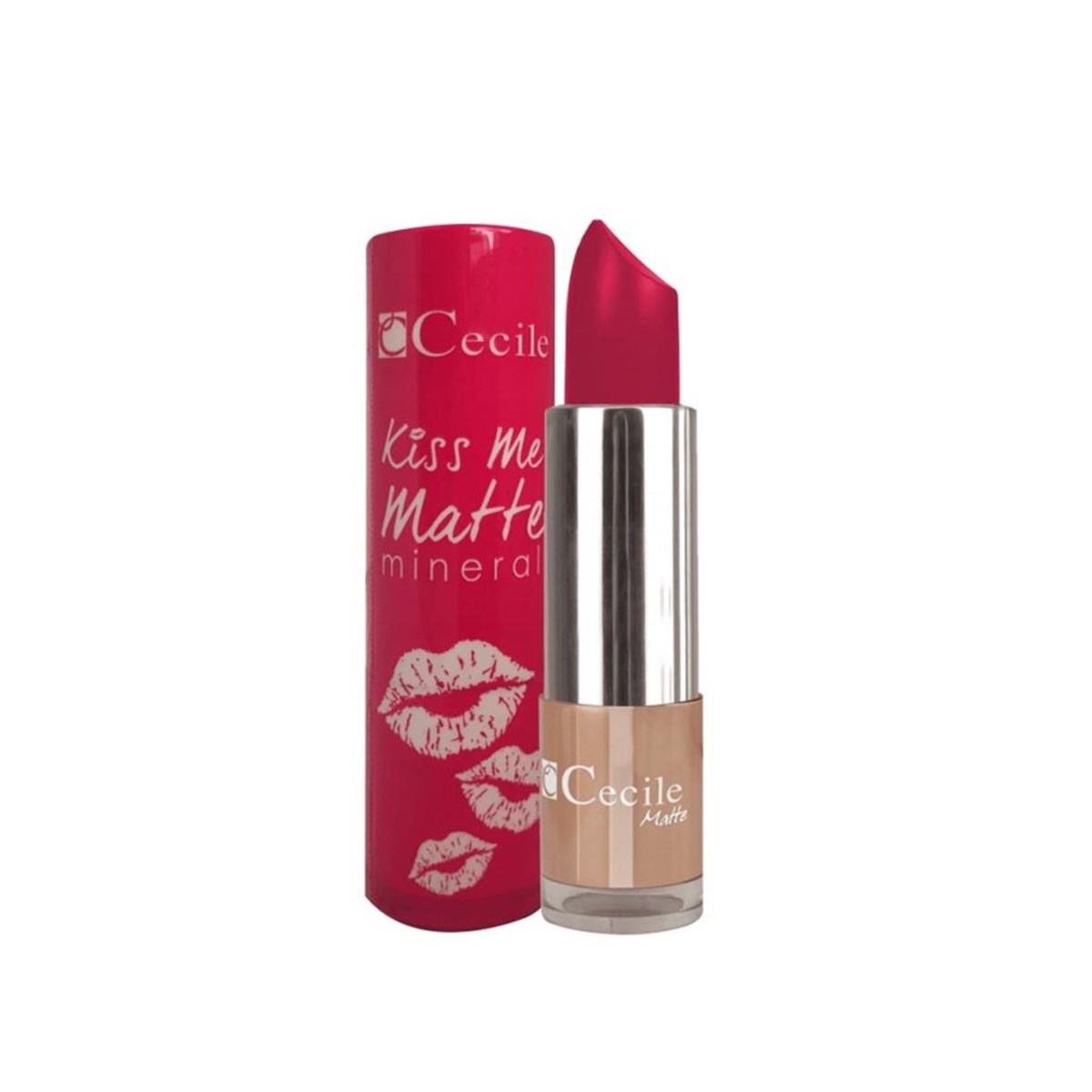 Cecile Kiss Me Matte Mineral Mat Ruj 308