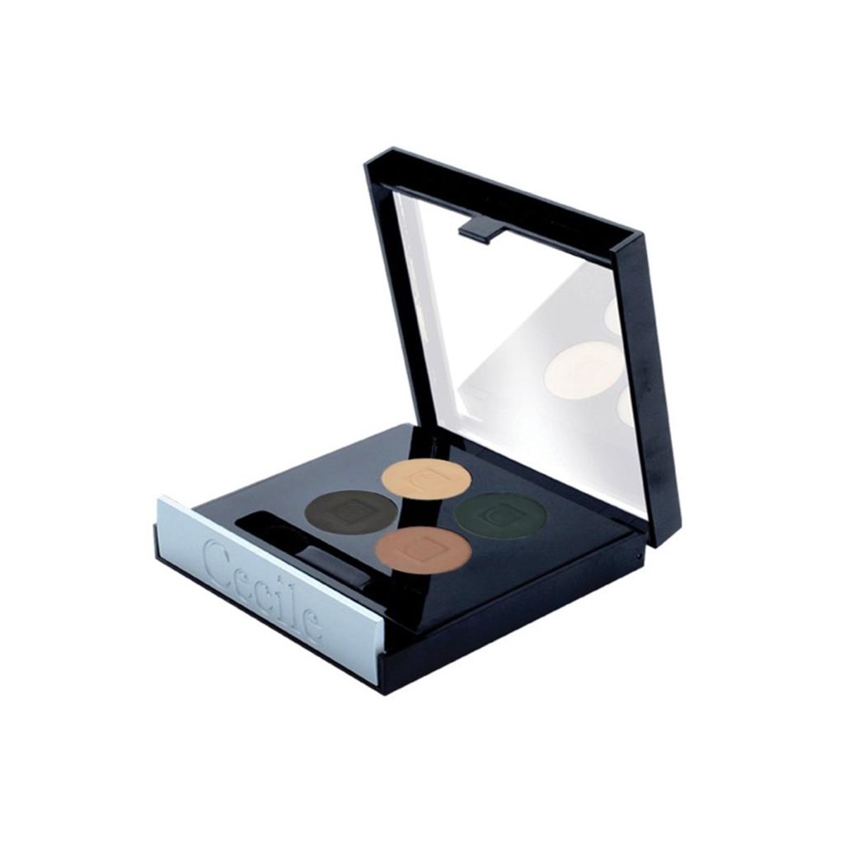 Cecile Matte Quattro Eyeshadow 4'Lü Far 802 Vintage Style