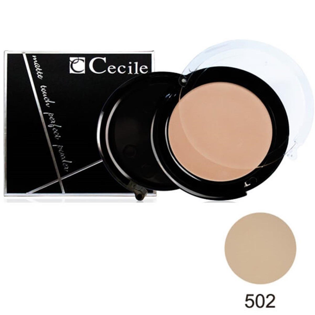 Cecile Matte Touch Perfect Powder Pudra No 502