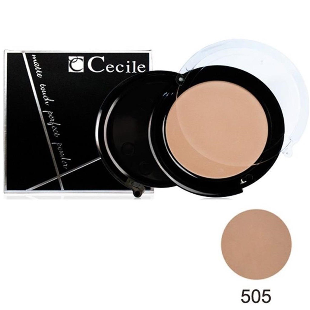 Cecile Matte Touch Perfect Powder Pudra No 505