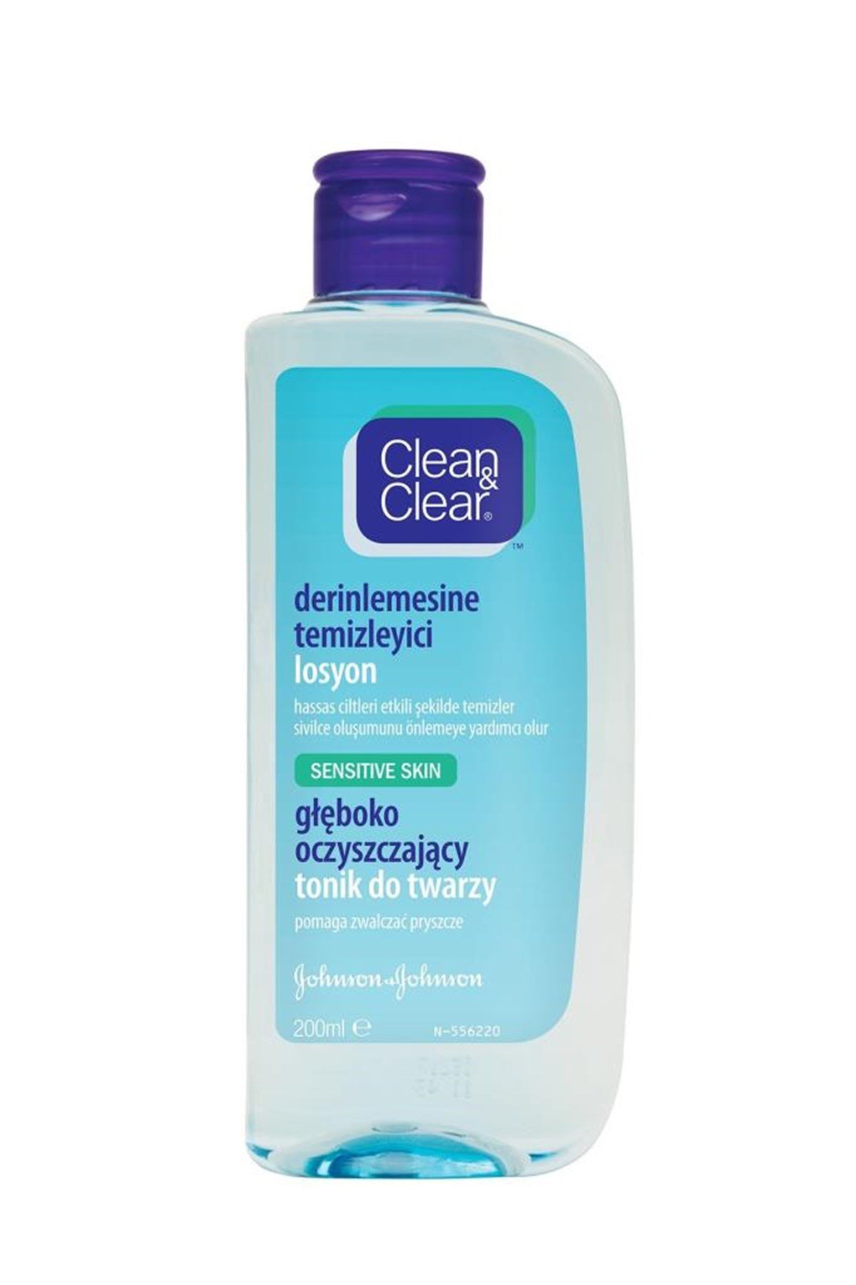 Clean & Clear Hassas Ciltler İçin Sivilce Önlemeye Yardımcı Derinlemesine Temizleyici Losyon 200 Ml
