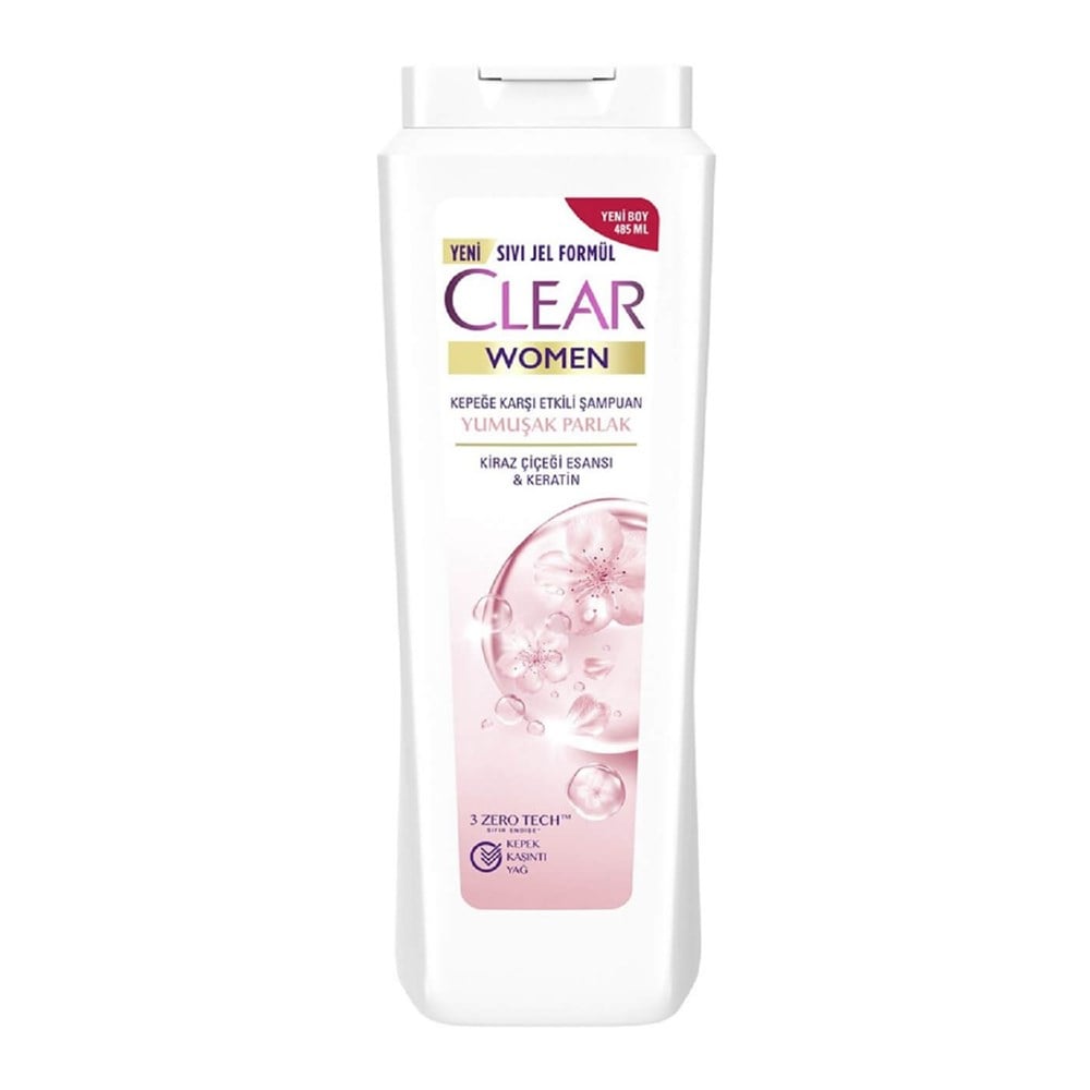 Clear Şampuan Byn 485 Ml Yumuşak Parlak
