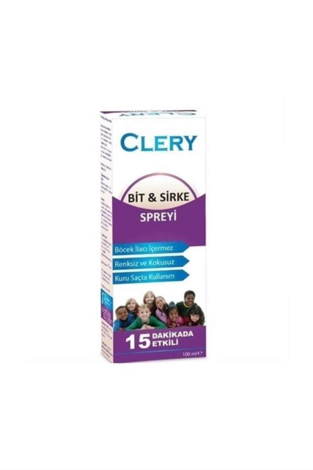 Clery Bit Ve Sirke Için Saç Spreyi 100 ml