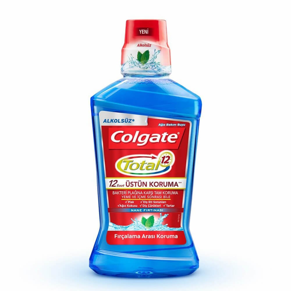 Colgate Ağız Bakım Suyutotal 12 Üstün Koruma 500 Ml