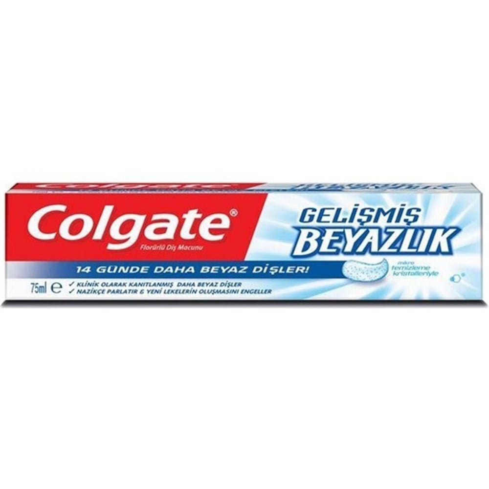 Colgate Dıs Macunu 75Ml Gelısmıs Beyazlık