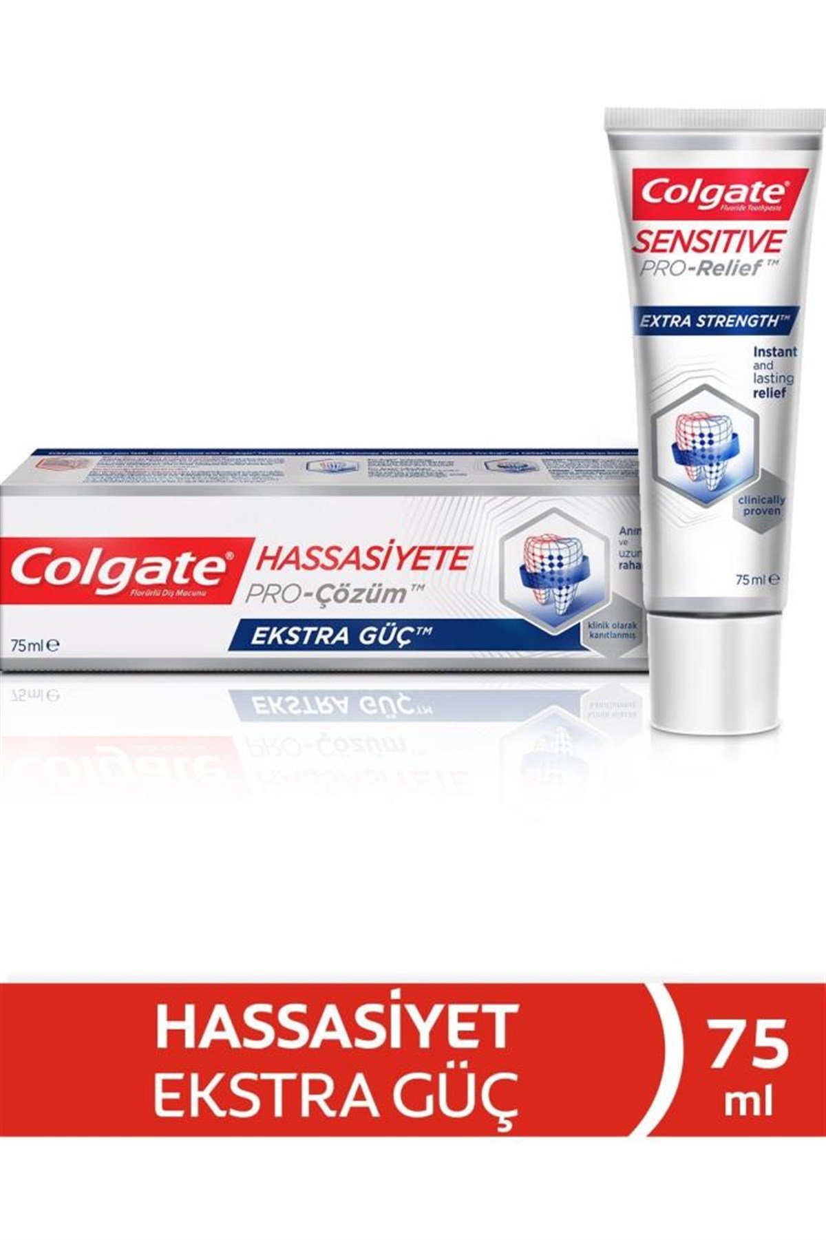 Colgate Hassasiyete Pro Çözüm Extra güç Diş Macunu 75 ml