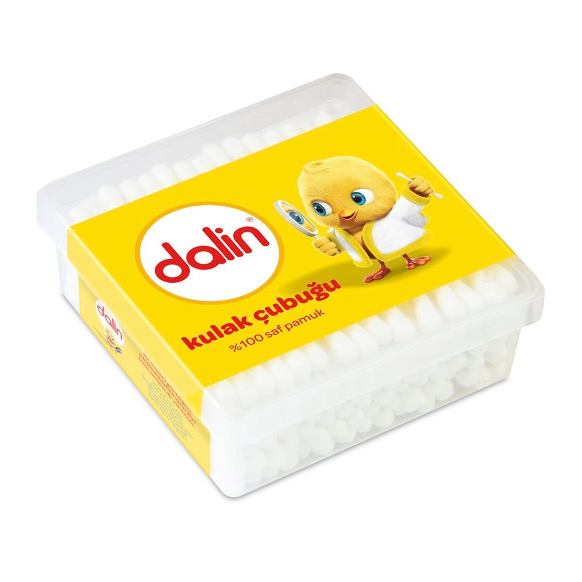 Dalin %100 Saf Pamuk Kulak Çubuğu 100 Adet