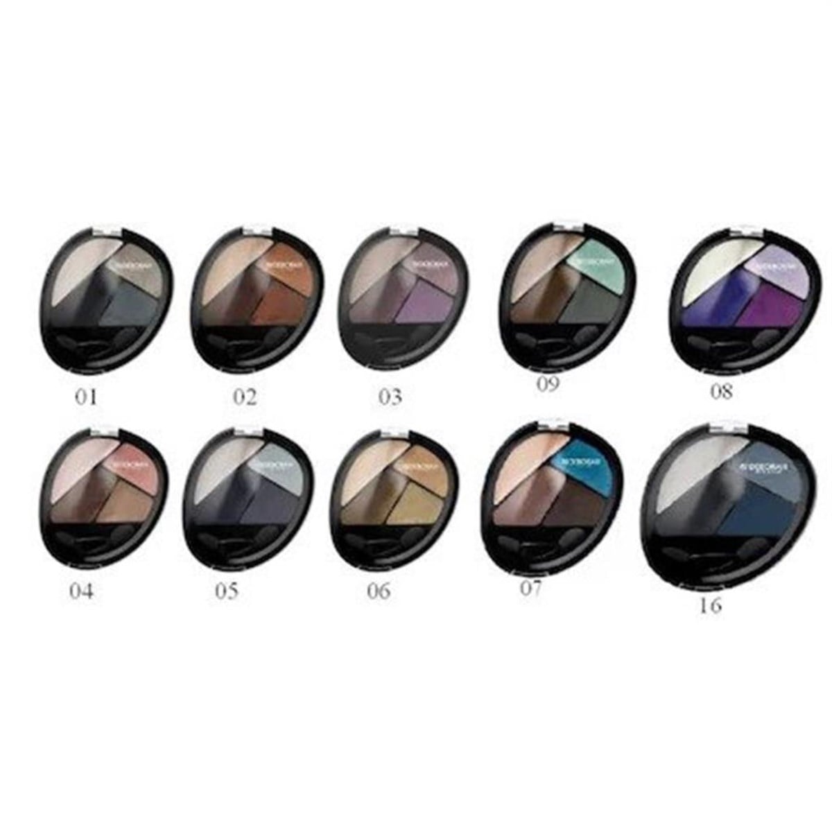 Deborah Eye Design Quad Eyeshadow 4lü far 06