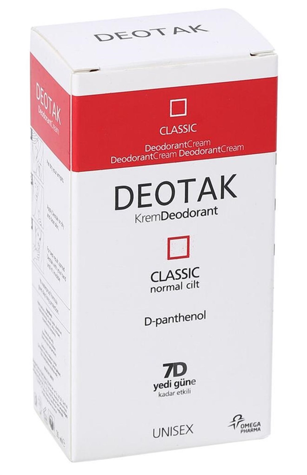 Deotak Krem Deodorant 35 Ml Klasik