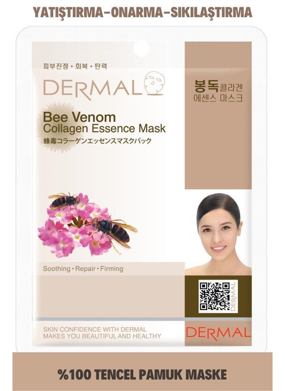 Dermal Bee Venom Collagen Essence Maske 23Gr