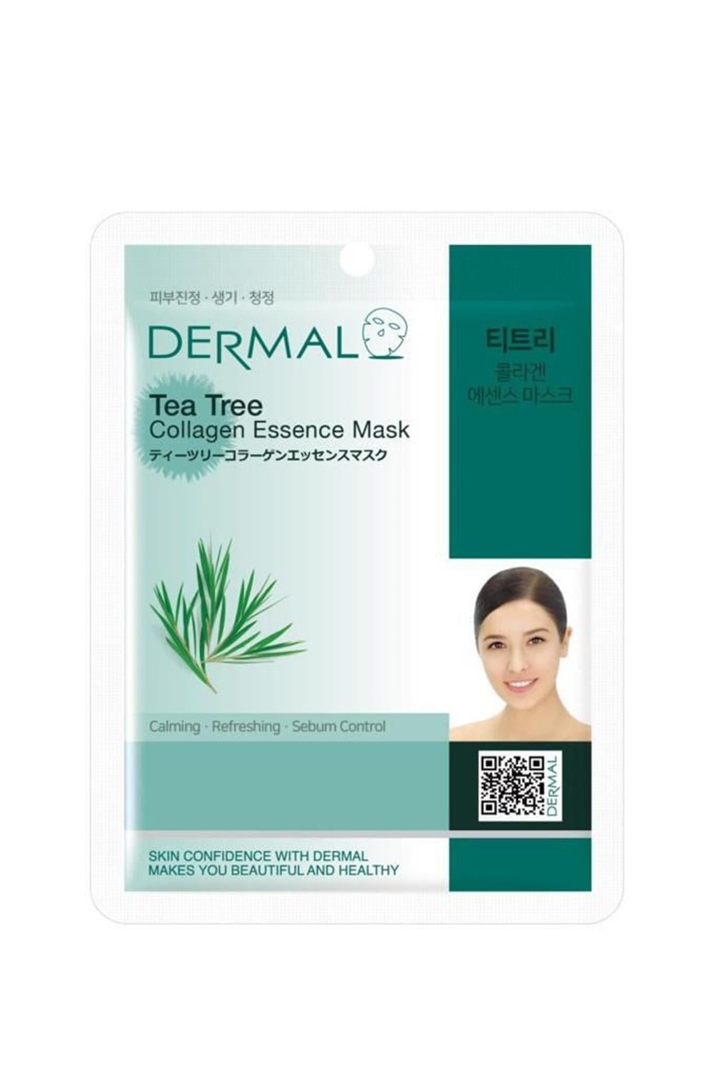 Dermal Tea Tree Collagen Essence Mask 23Gr