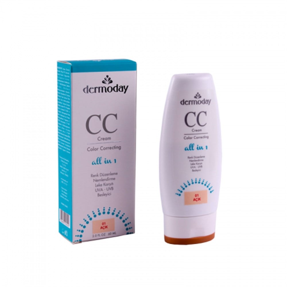 Dermoday CC Krem Açık Ton 01 60Ml