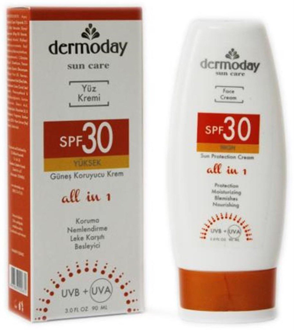 Dermoday Gunes Koruyucu Yuz Kremi Spf 30 90 Ml