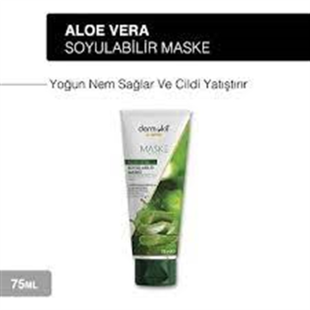 Dermokil Aloe Vera Soyulabilir Yüz Maskesi 75 ml
