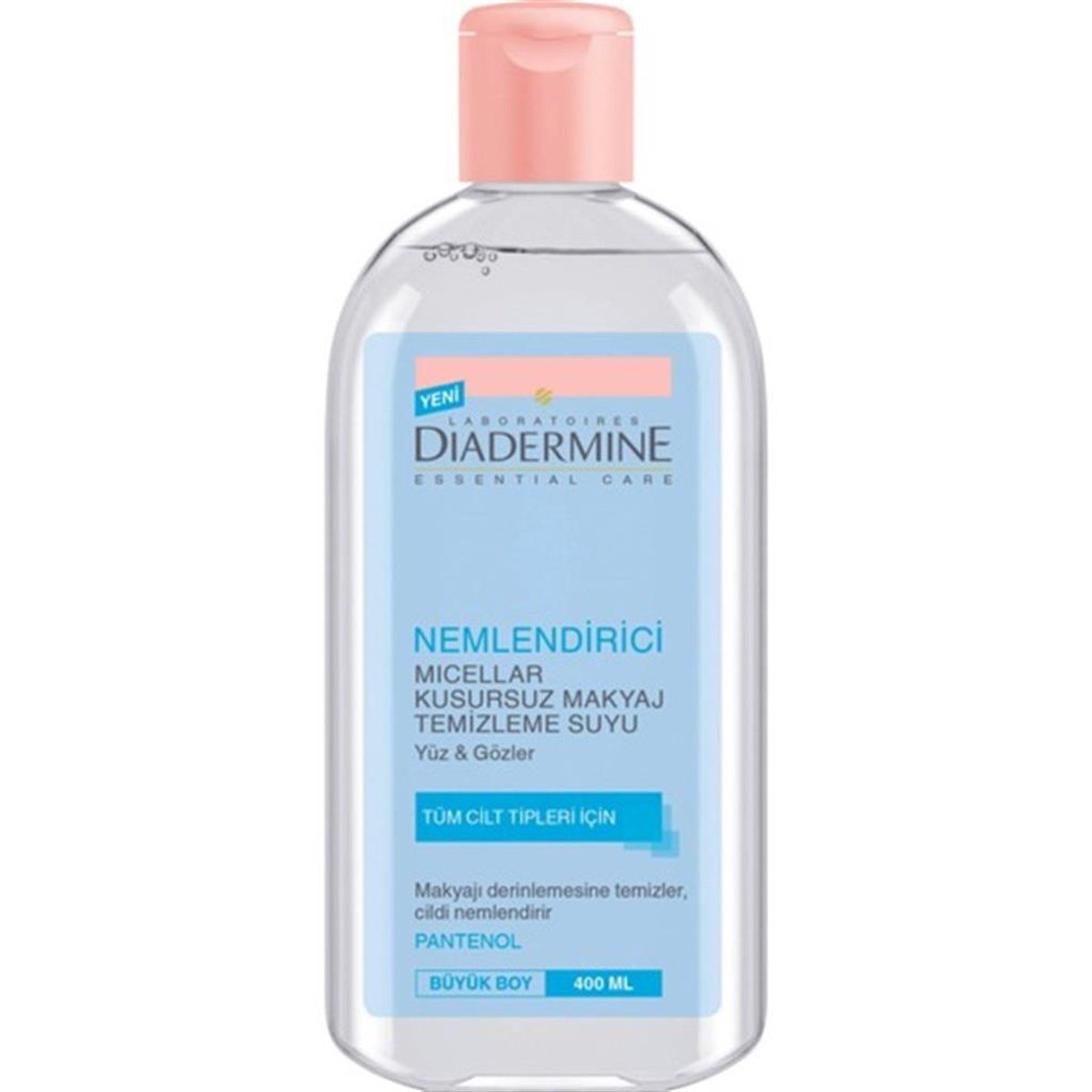 Diadermine Essentials Micellar Nemlendirici Temizleme Suyu 400 Ml
