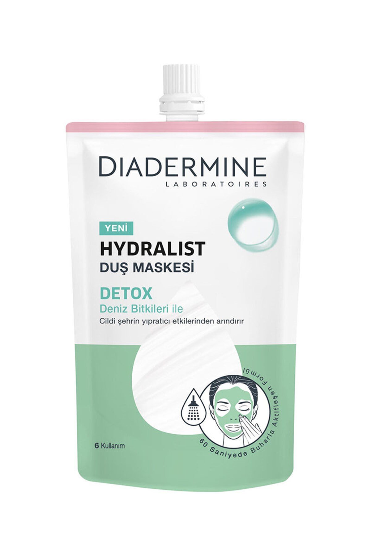 Diadermine Hydralist Duş Maskesi Detox 50Ml 