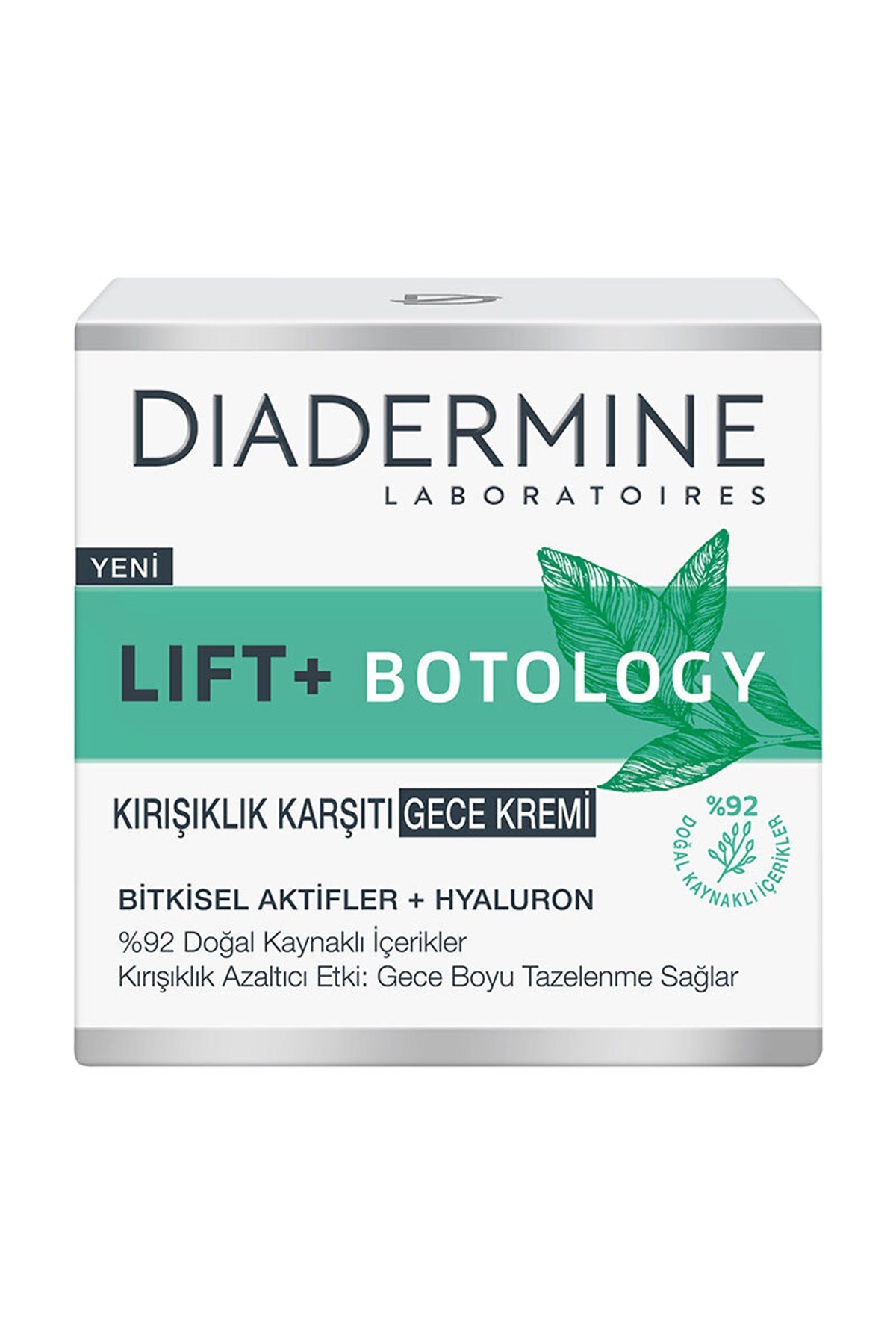 Diadermine Lift + Botology Kırışık Karşıtı Gece Kremi 50 Ml